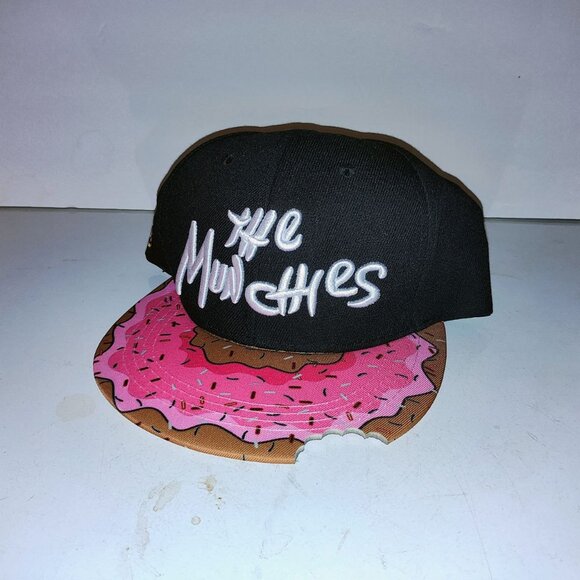 The Munchies Homer Sprinkled Donut Embroidered Baseball Adjustable Cap Hat NEW - Picture 1 of 6